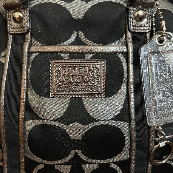Coach poppy 2 way sparkle purse - Picture 13 of 16